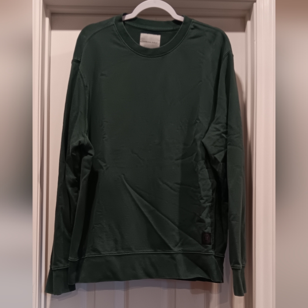 Vintage Style American Eagle Dark Green Sweater Mens Size:XL